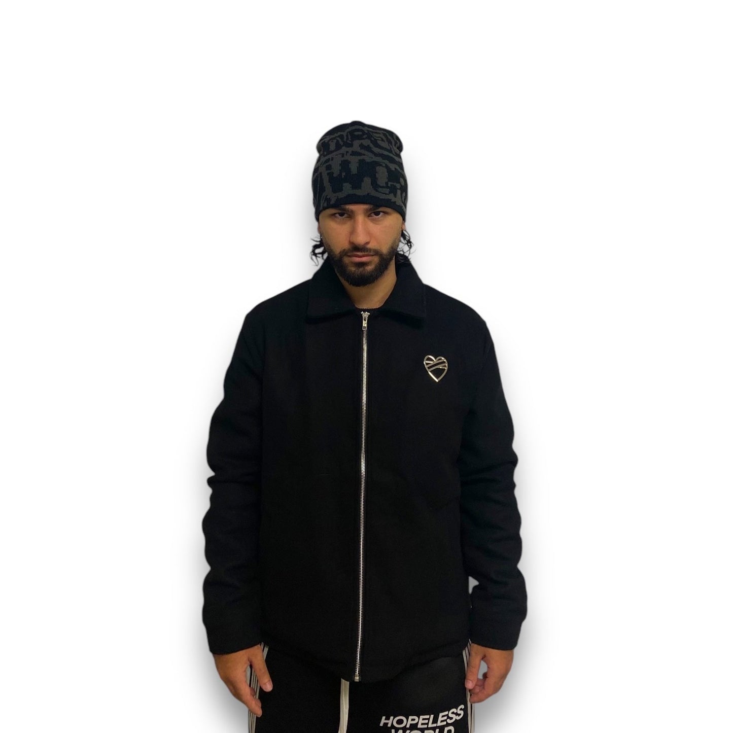 HPW Black Beanie V.2