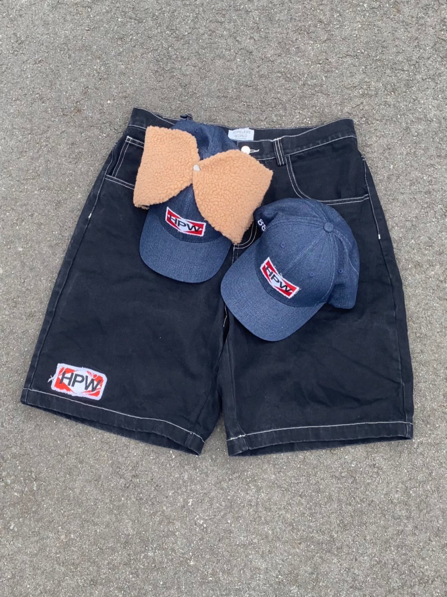 V.2 Denim Cap (sideless)